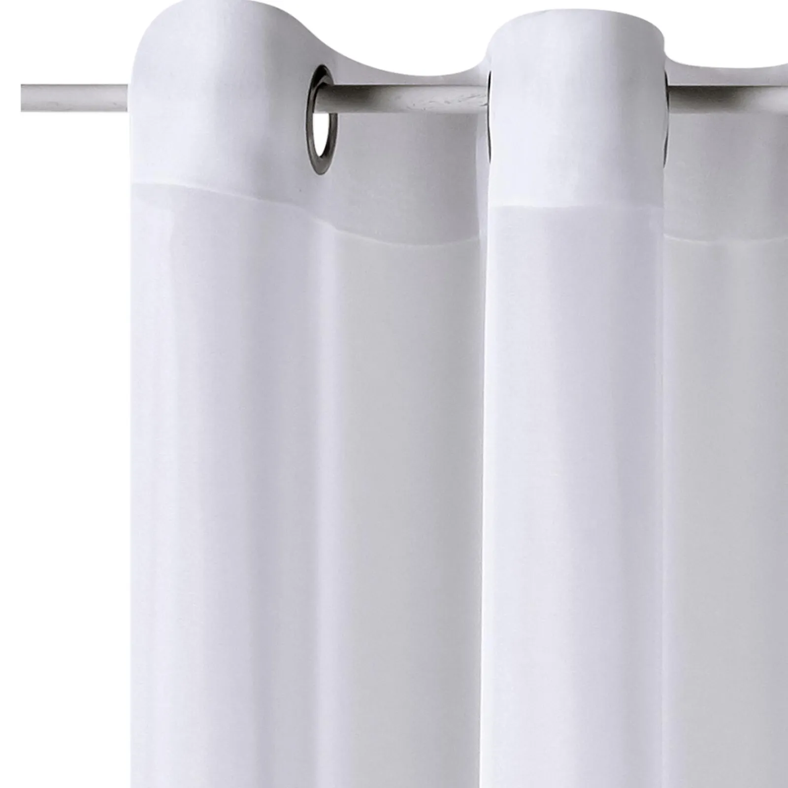 Sale Voilage VOILE CHIC coloris blanc 145 x 240 cm - 4MURS Voilages, Vitrages, Stores Et Accessoires|Rideaux