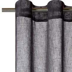 Online Voilage WIFT coloris anthracite 140 x 240 cm - 4MURS Voilages, Vitrages, Stores Et Accessoires|Rideaux