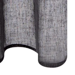 Online Voilage WIFT coloris anthracite 140 x 240 cm - 4MURS Voilages, Vitrages, Stores Et Accessoires|Rideaux