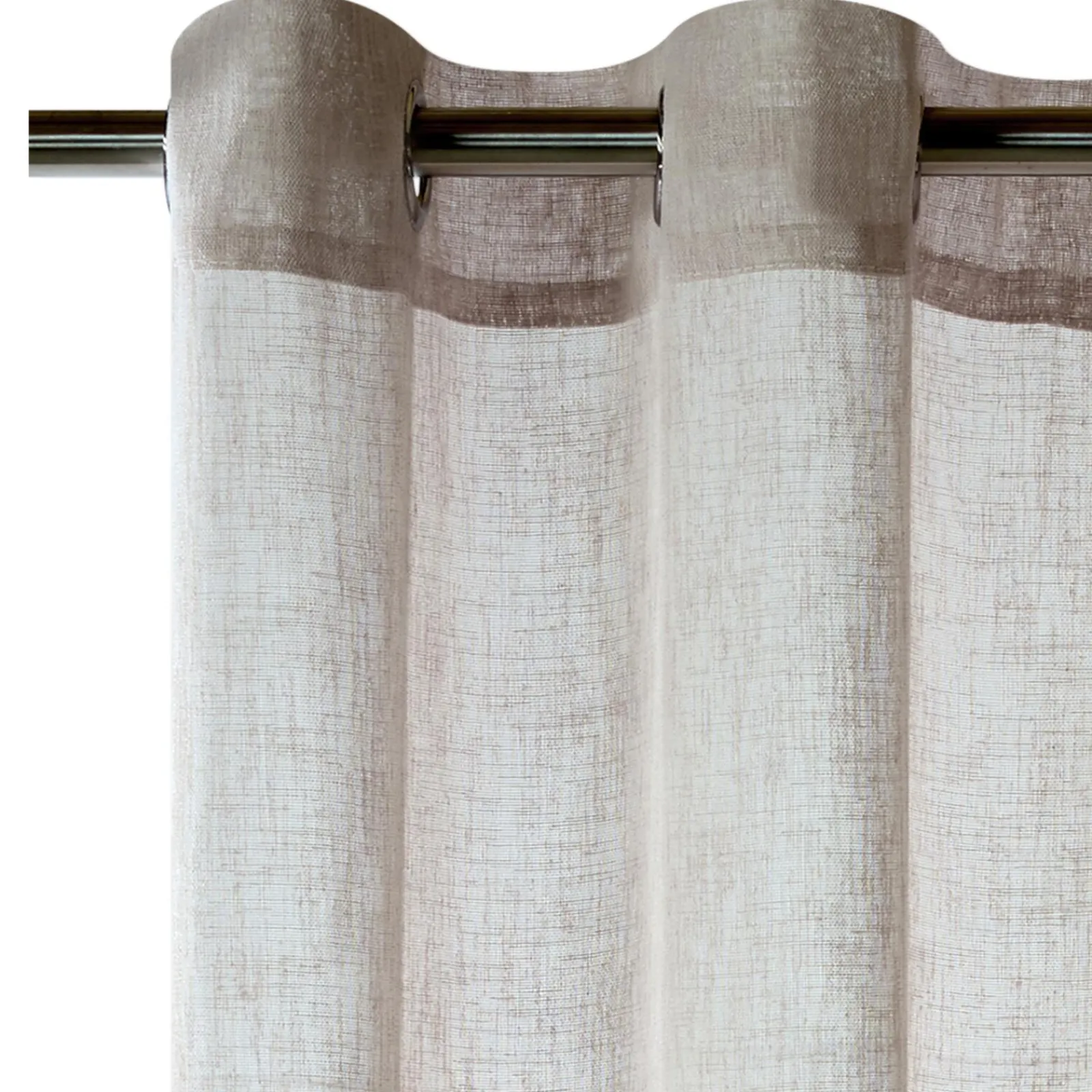 Sale Voilage WIFT coloris lin 140 x 240 cm - 4MURS Voilages, Vitrages, Stores Et Accessoires|Rideaux
