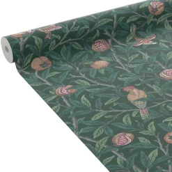 Best Papier peint intissé POMEGRANATE Vert foncé Papiers Peints