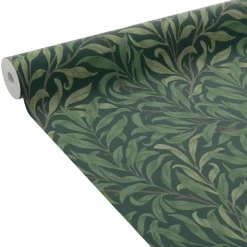 Online Papier peint intissé WILLOW BOUGH Vert foncé Papiers Peints