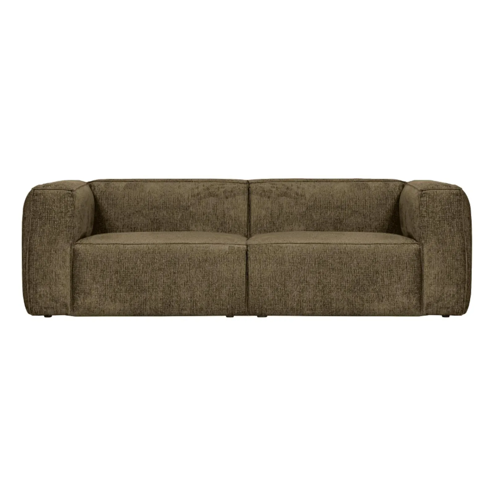 Clearance Canapé BEAN coloris VELVET MOSS 3 places - 4MURS Canapés