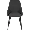Clearance Chaise ZELIE coloris gris anthracite - 4MURS Chaises Et Tabourets