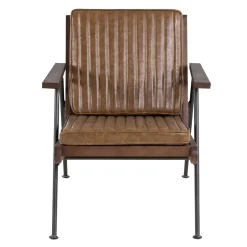 Sale Fauteuil EMILE coloris brun - 4MURS Fauteuils