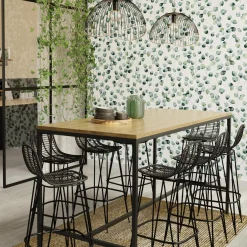 New Tabouret de bar FRESH coloris noir - 4MURS Chaises Et Tabourets