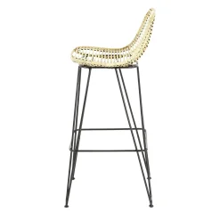 Discount Tabouret de plan de travail FRESH coloris naturel - 4MURS Chaises Et Tabourets