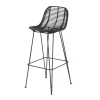 Hot Tabouret de plan de travail FRESH coloris noir - 4MURS Chaises Et Tabourets