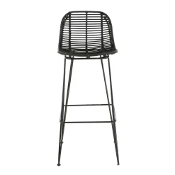 Hot Tabouret de plan de travail FRESH coloris noir - 4MURS Chaises Et Tabourets